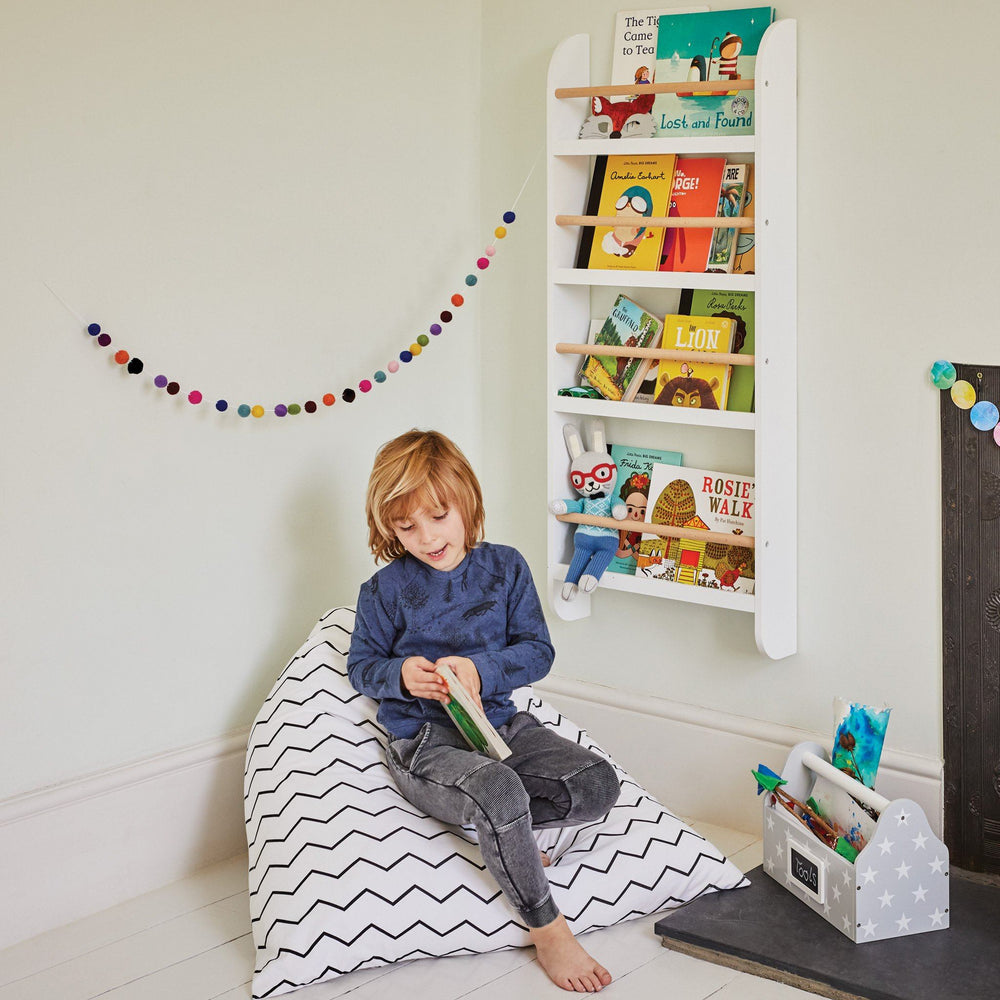 Washable Bean Bag, Zigzag