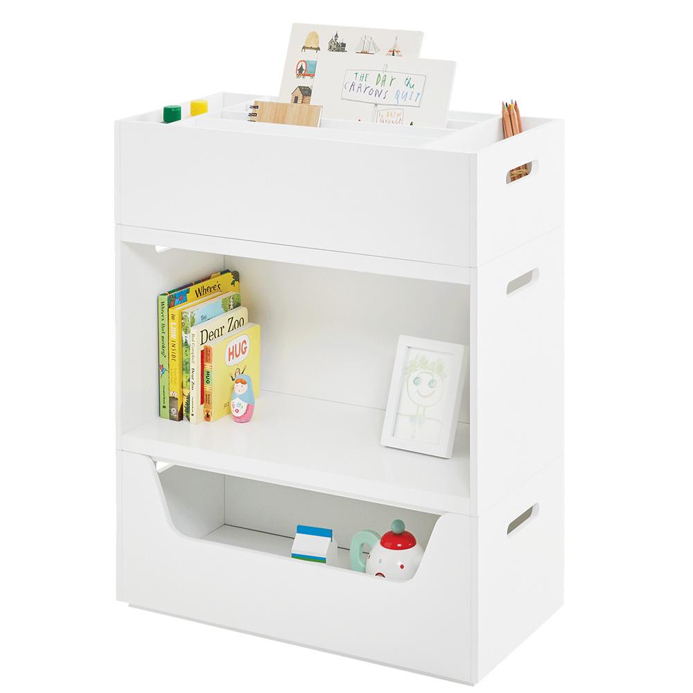 Rackham Storage Set 1 Stackable Toy Box Book Shelf & Tray