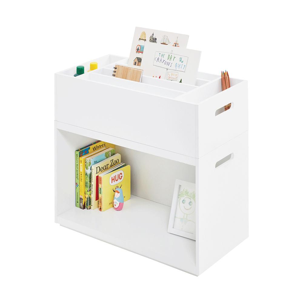 Rackham Storage Set 3 Stackable Bookshelf & Tray