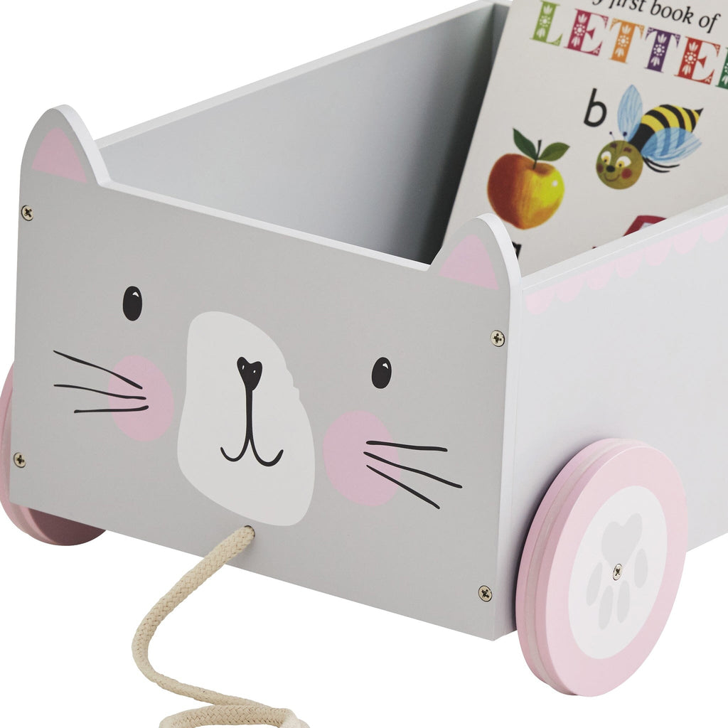 Animal Book Cart, Cat