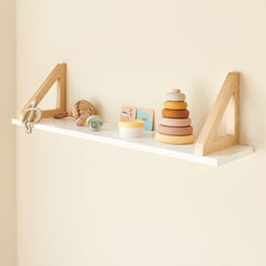 This Way That Way Floating Shelf, Natural	