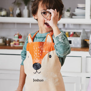 Personalised Child's Apron, Fox