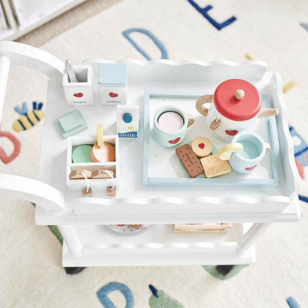 Time For Tea Trolley, White	