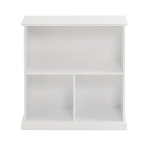 Abbeville Small Wooden Shelf & Storage in White	