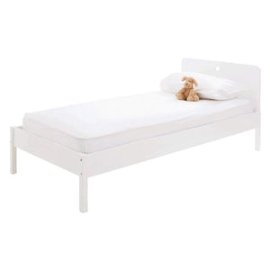Star Bright Single Bed, Bright White	