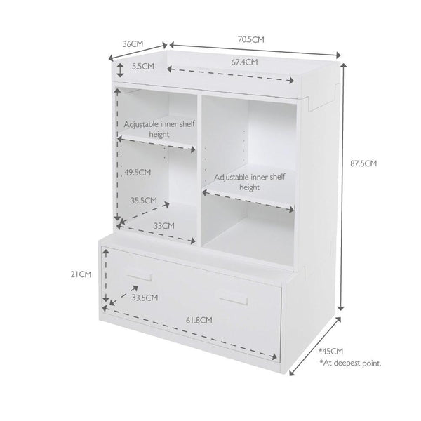 Alba Modular Storage Set 6 (Regular)