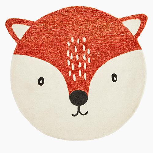 Children's Animal Rug,    Fox	