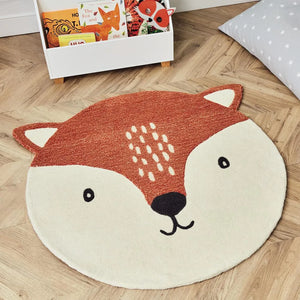 Children's Animal Rug,    Fox	