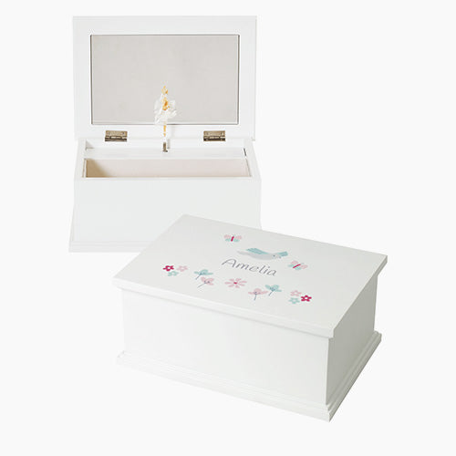 Personalised Jewellery Box, In the Garden