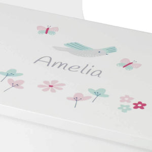 Personalised Jewellery Box, In the Garden