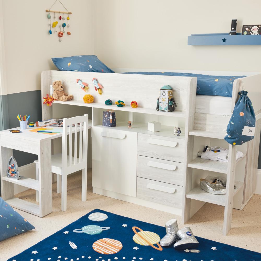 Nimbus Cabin Bed Desk & Wardrobe
