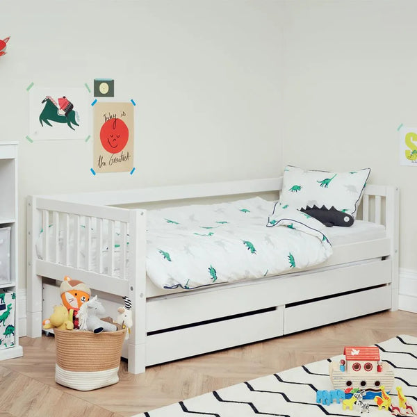 Griffin Single Storage Bed with Truckle & Drawers	