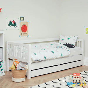 Griffin Single Storage Bed with Truckle & Drawers