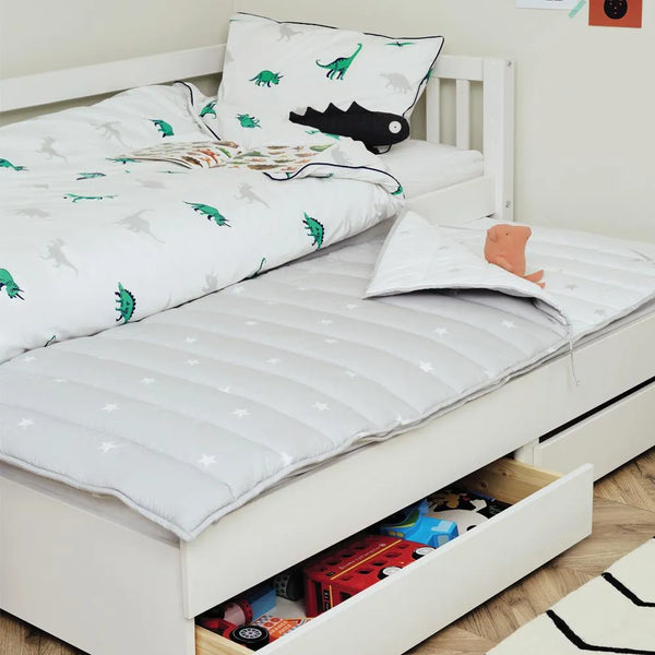 Griffin Single Storage Bed with Truckle & Drawers