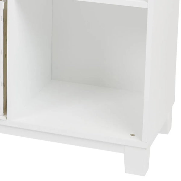Blake Storage Shelf Unit, White	