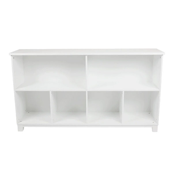 Blake Long Storage Shelf Unit, White	