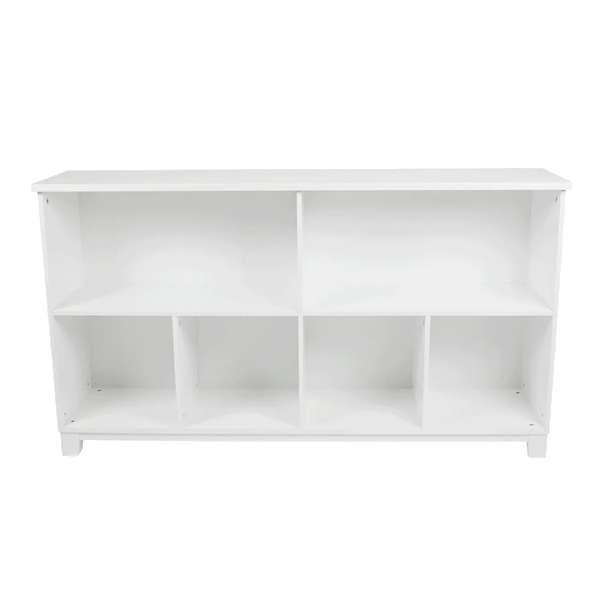 Blake Long Storage Shelf Unit, White