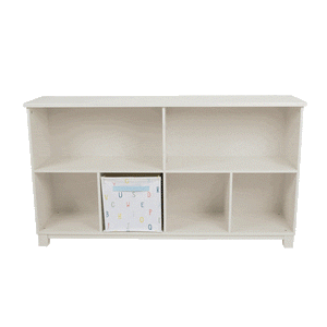 Blake Long Storage Shelf Unit, Oatmeal