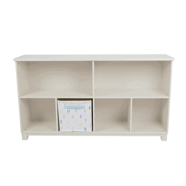 Blake Long Storage Shelf Unit, Oatmeal