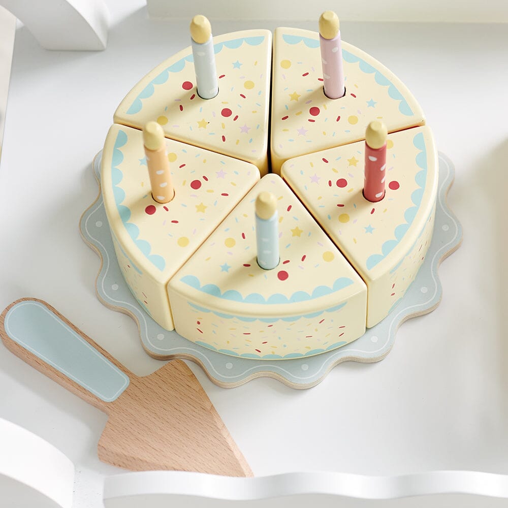 Wooden Birthday Cake