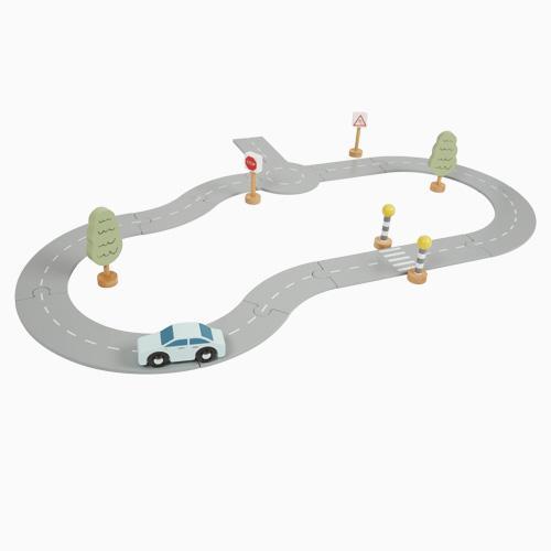 Wooden Road Track Accessories