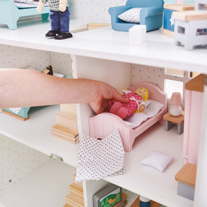 Wooden Doll's House Furniture, Bedroom