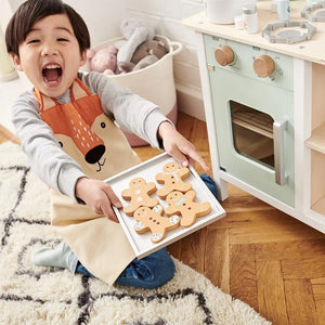 Wooden Gingerbread Toy Baking Set