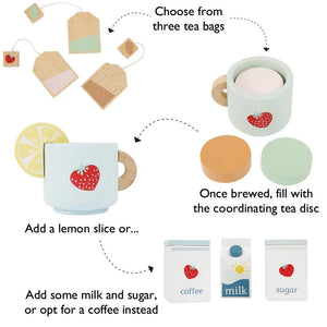 Time for Tea Wooden Tea Set	