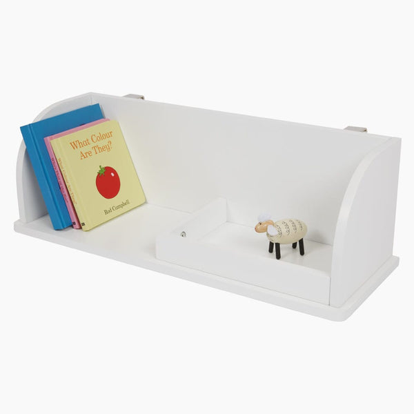 Paddington Clip-on Bedside Table, White	