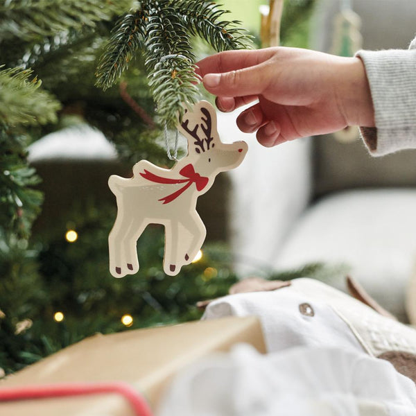 Wooden Christmas Decorations (Set of 6)