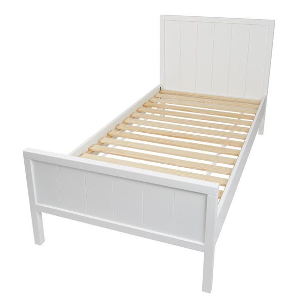 Lulworth Single Bed, White