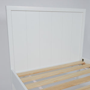 Lulworth Single Bed, White