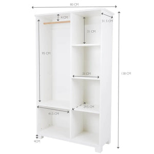 Open Wardrobe & Storage Unit