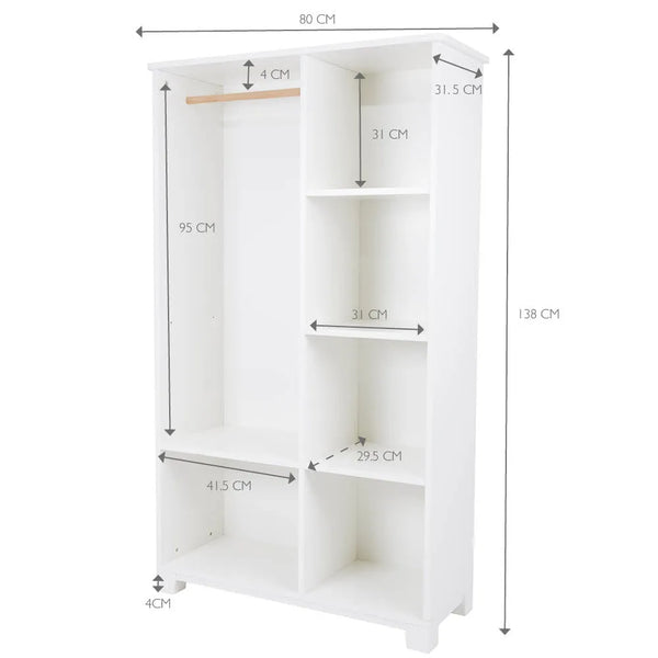 Open Wardrobe & Storage Unit
