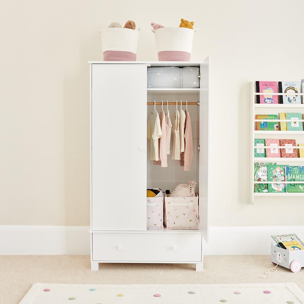 Lulworth Kids' Wardrobe, White