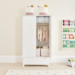 Lulworth Wardrobe, White