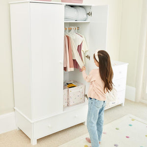 Lulworth Wardrobe, White