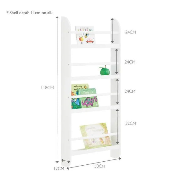 Greenaway Narrow Bookcase, Oatmeal