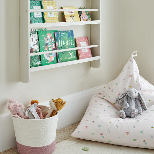 Washable Bean Bag, Buzzy Blooms