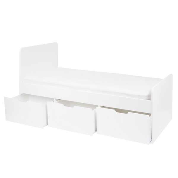 Stowaway Single Storage Bed, 3 Drawer	