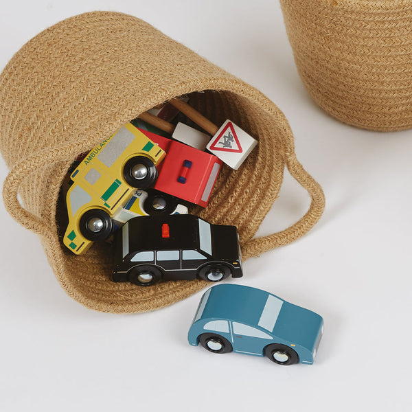 Mini Rope Storage Baskets, Natural (Set of 3)