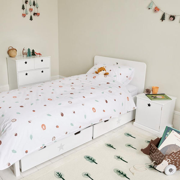 Star Bright Chest of Drawers, Bright White