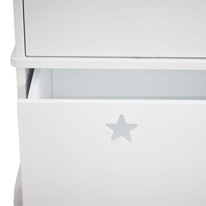 Star Bright Wardrobe, Bright White	