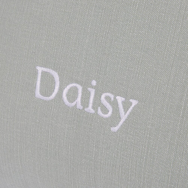 Personalised Plain Bean Bag, Minty Green