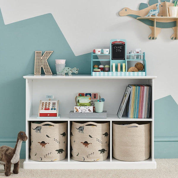 Woven Storage Basket, Dinosaur Explorer	
