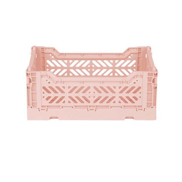 Aykasa Mini Folding Crate, Milk Tea
