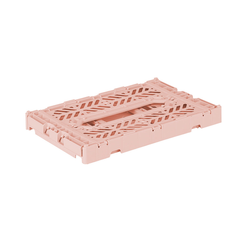 Aykasa Mini Folding Crate, Milk Tea