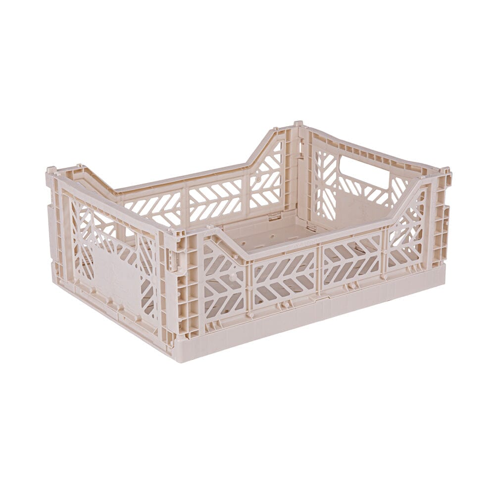 Aykasa Midi Folding Crate Coconut Milk