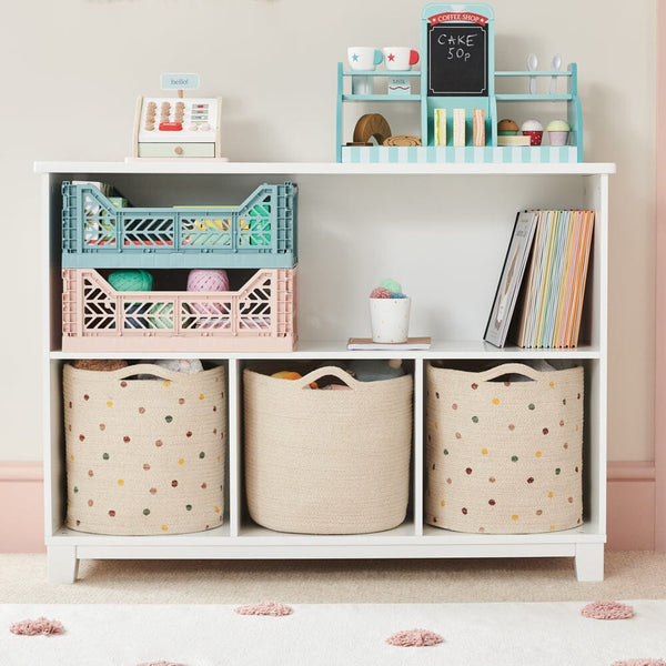Aykasa Midi Folding Crate, Milk Tea