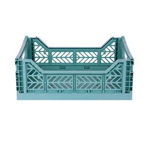 Aykasa Midi Folding Crate, Teal